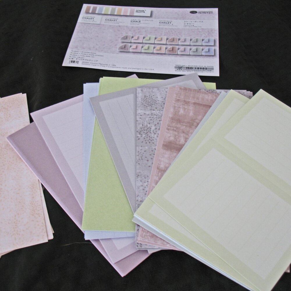 Storybox Photo Mats & Journal Chalet New, Unopened